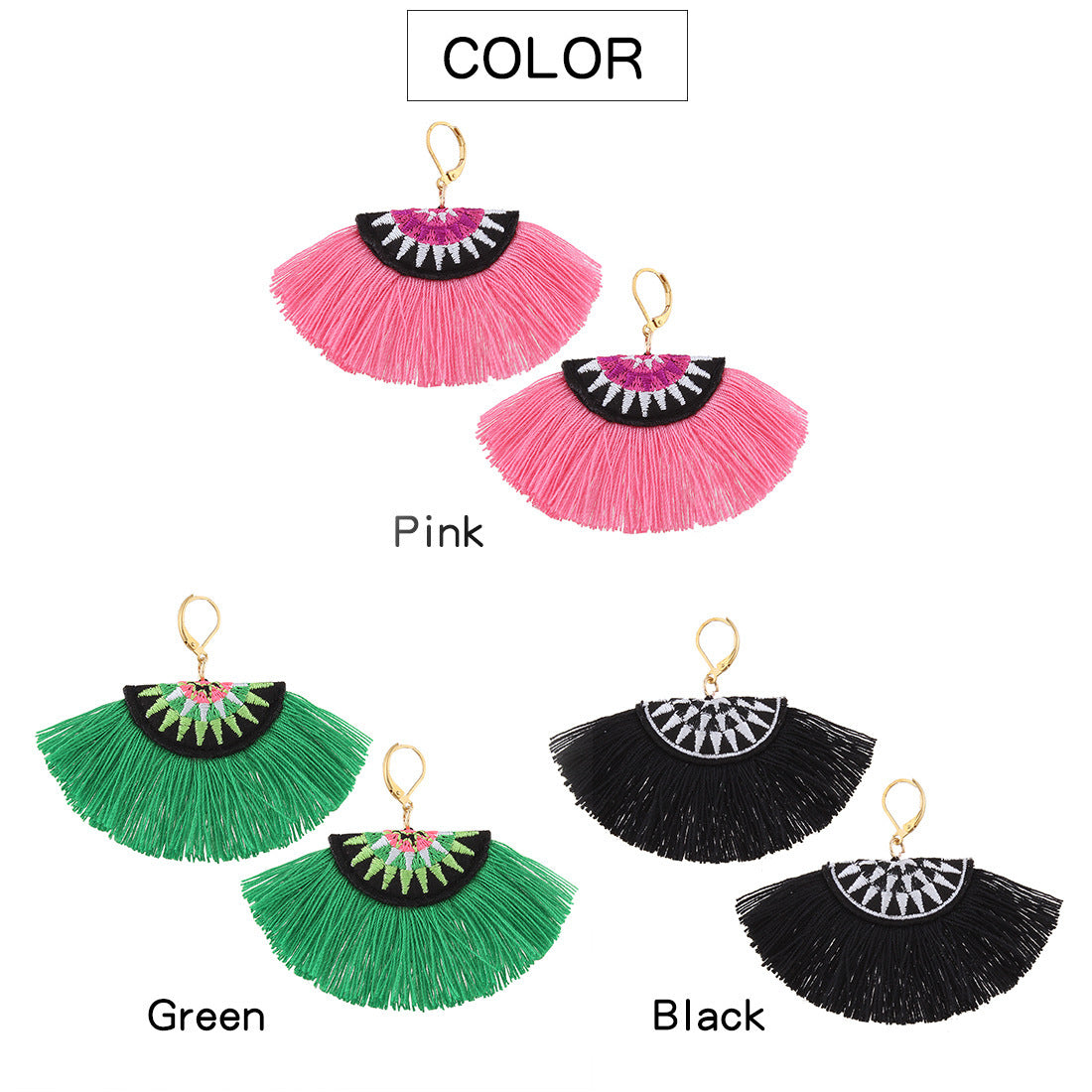 Bohemian Fringe Earrings
