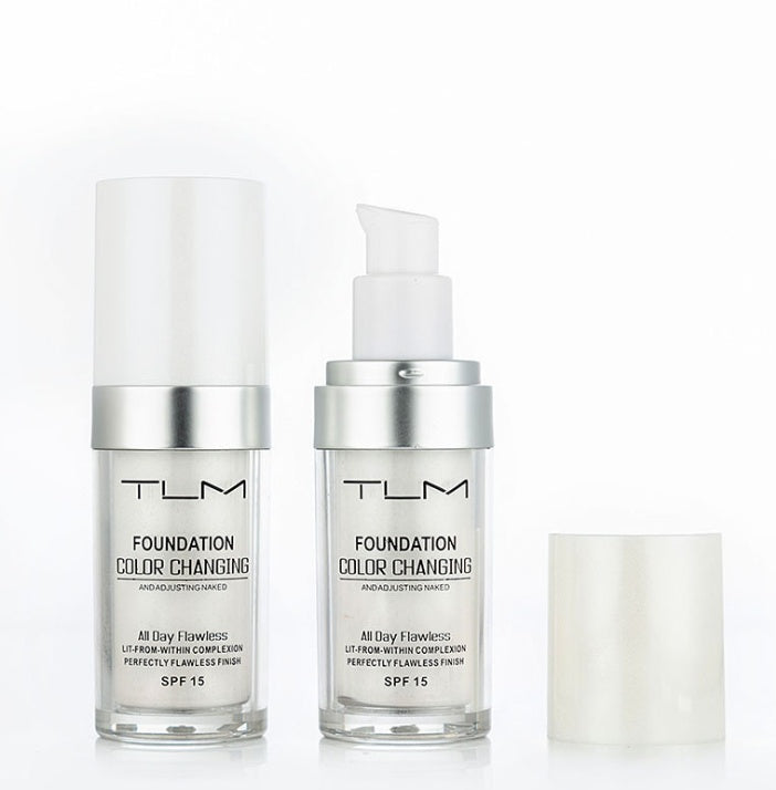 Temperature Liquid Foundation Concealer Natural Color Makeup