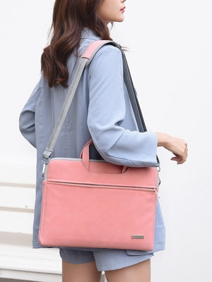 PU Leather Women Laptop And Notebook Carrying Case