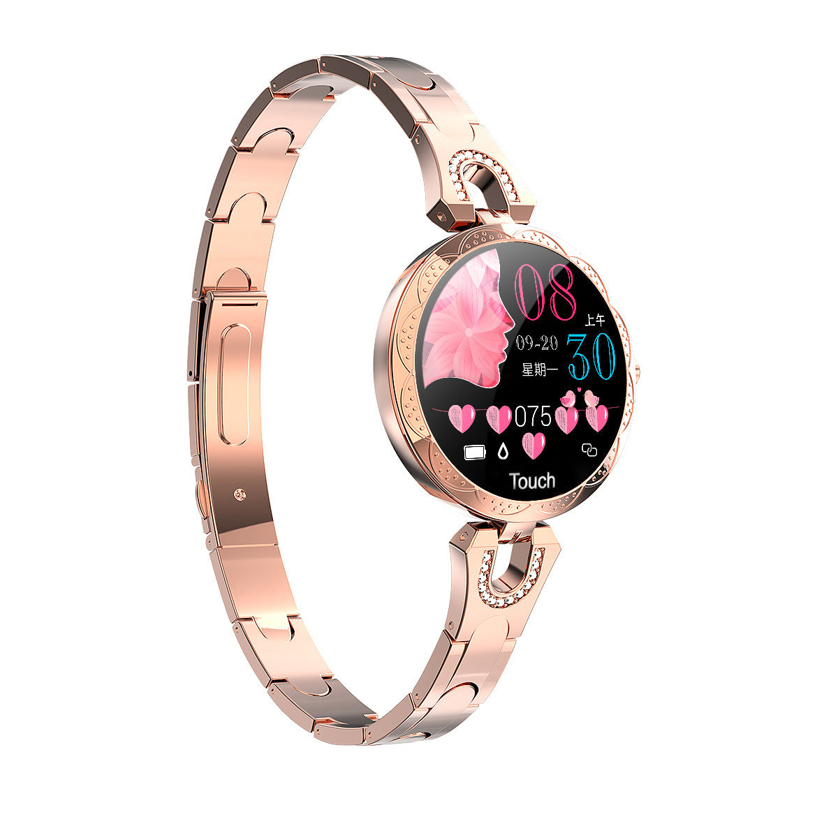 Women's Fashion Smart Waterproof Sports Bracelet Smartwatch