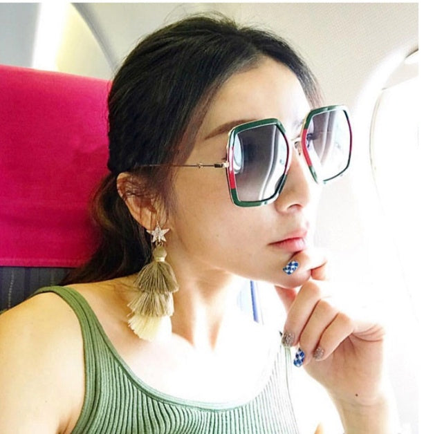 Big Frame Fashion Sunglasses