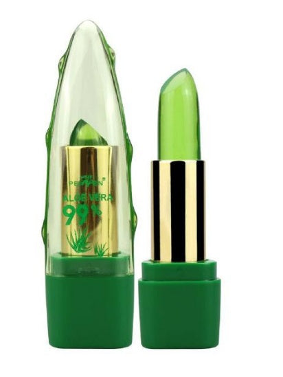 Aloe Vera Gel Color Changing Lipstick Gloss Anti-drying Desalination Lip Balm
