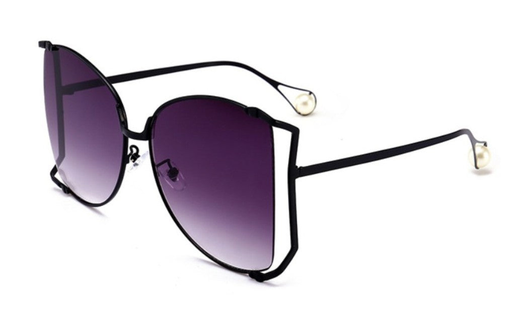 Metal Frame Fashion Square Sunglasses