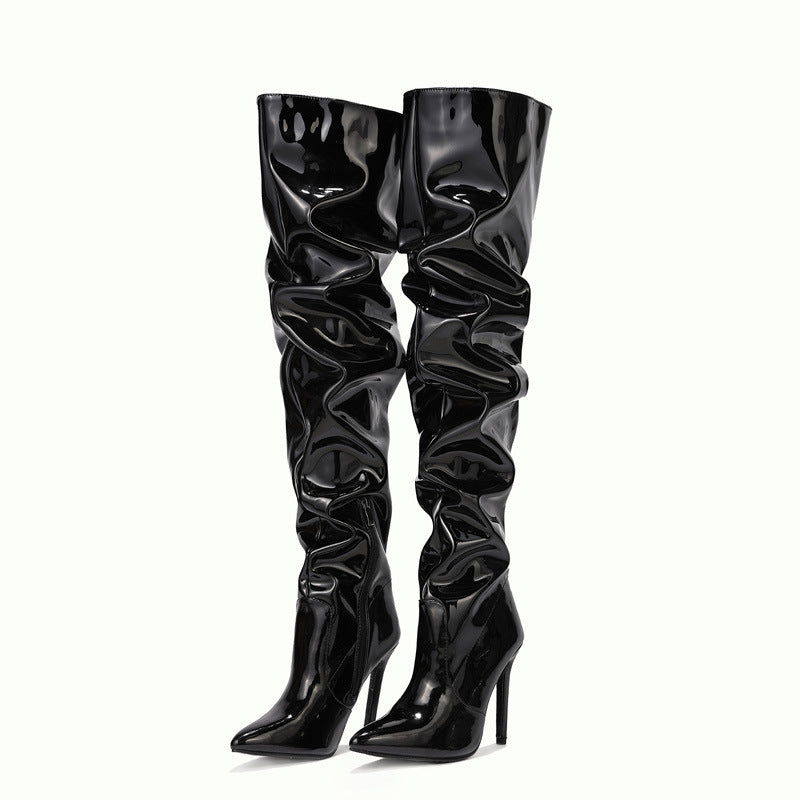 Women Fashion Super High Heel Party Boots