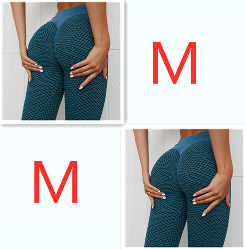 Plaid Breathable Gym Fitness Yoga Leggings For Women