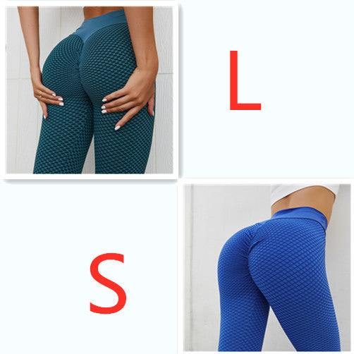 Plaid Breathable Gym Fitness Yoga Leggings For Women