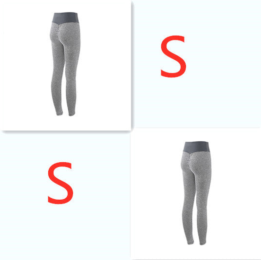 Plaid Breathable Gym Fitness Yoga Leggings For Women