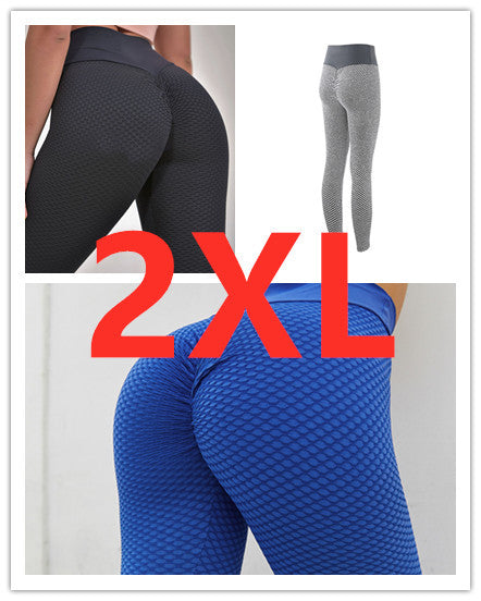 Plaid Breathable Gym Fitness Yoga Leggings For Women