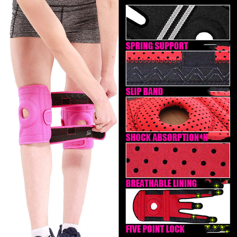 Sports Antiskid Outdoor Mountaineering Cycling Fitness Basketball Kneepad