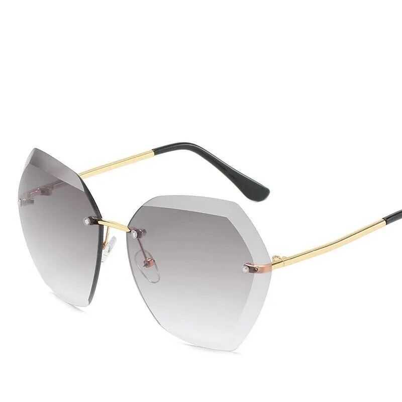 Diamond-Studded Women's Korean Trend Fashion Sunglasses