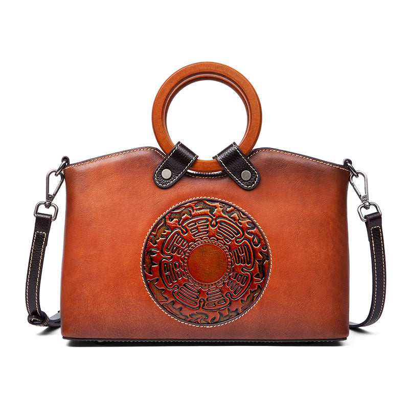 Fashion Vintage Designer Ladies Genuine Leather Handbags