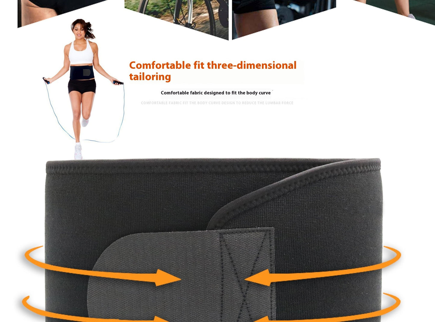 Hot Lumbar Support Fitness Sport Girdle Belt