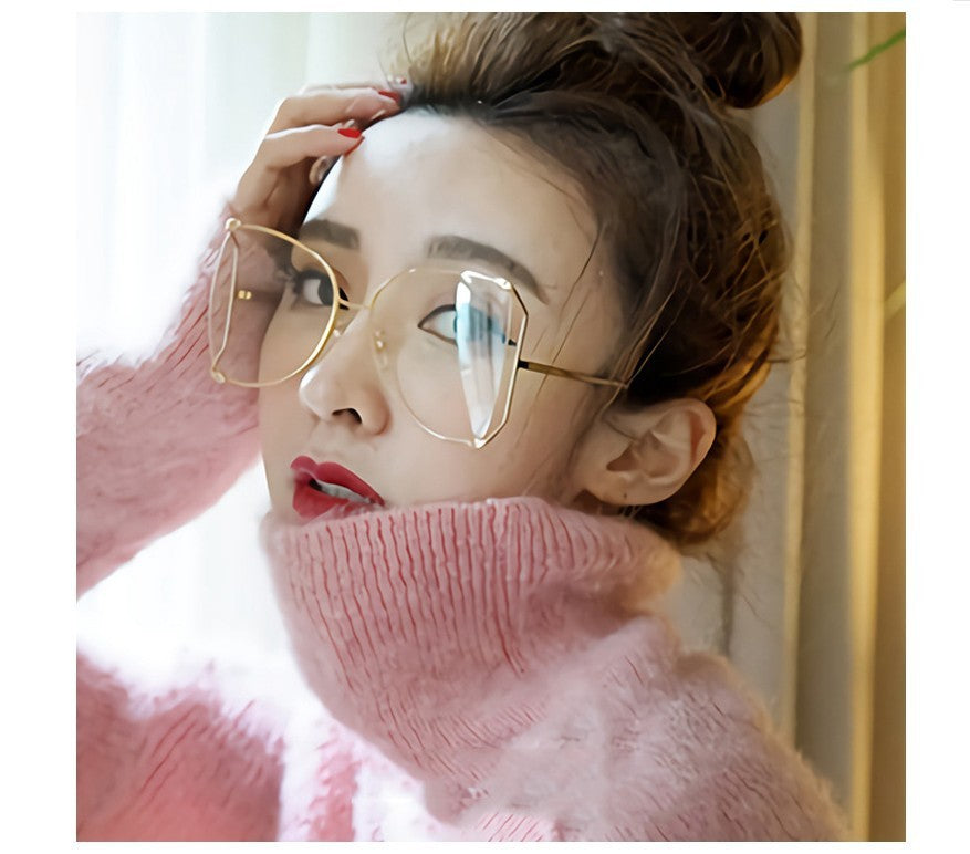 Metal Frame Fashion Square Sunglasses