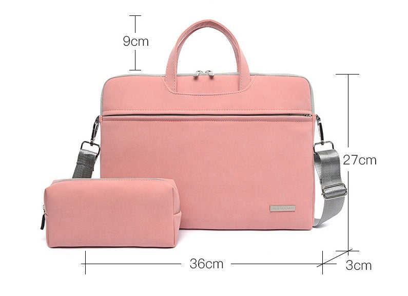 PU Leather Women Laptop And Notebook Carrying Case