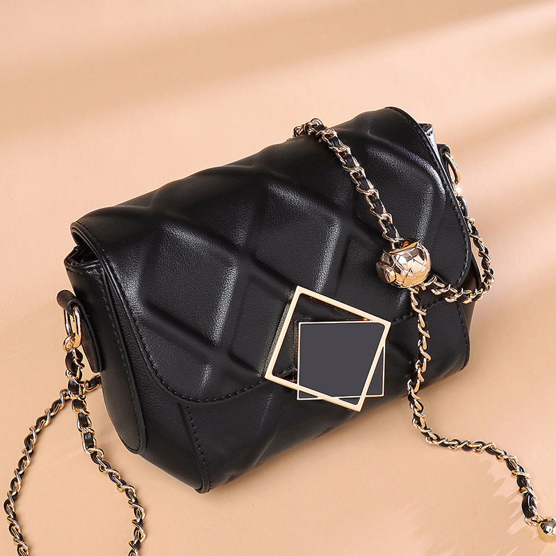 Ladies Fashion Leather Shoulder Cowhide Messenger Bag