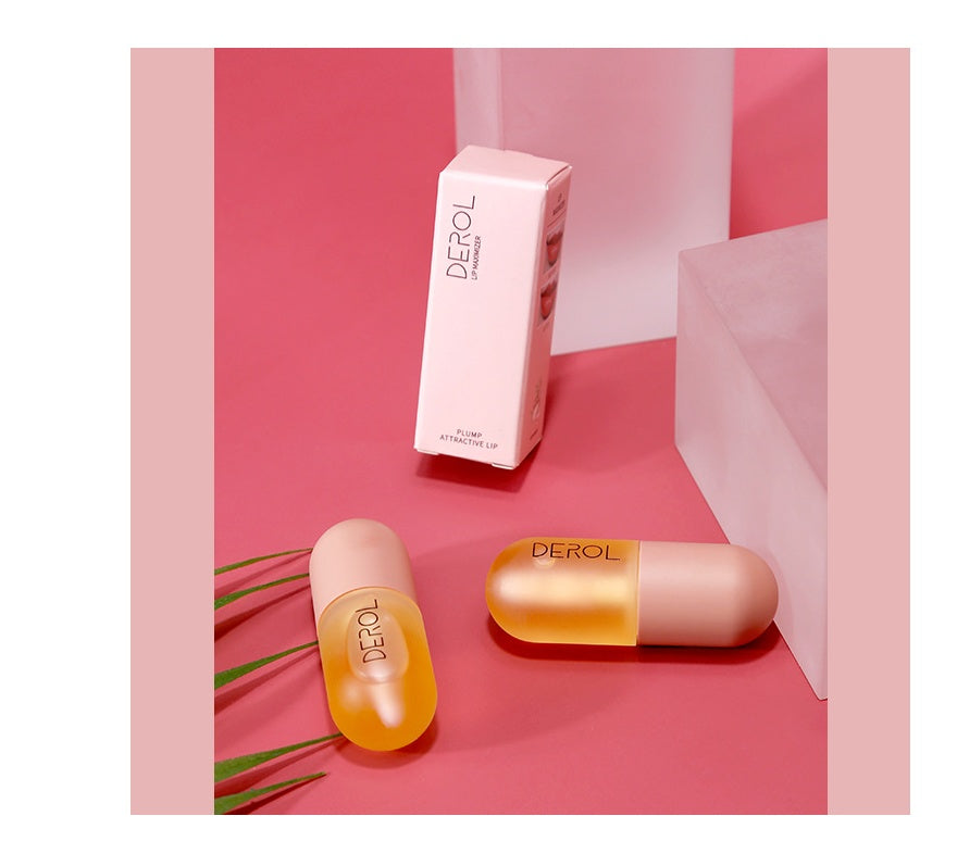 Day Night Instant Lip Volume Plumper Oil Clear Cosmetic
