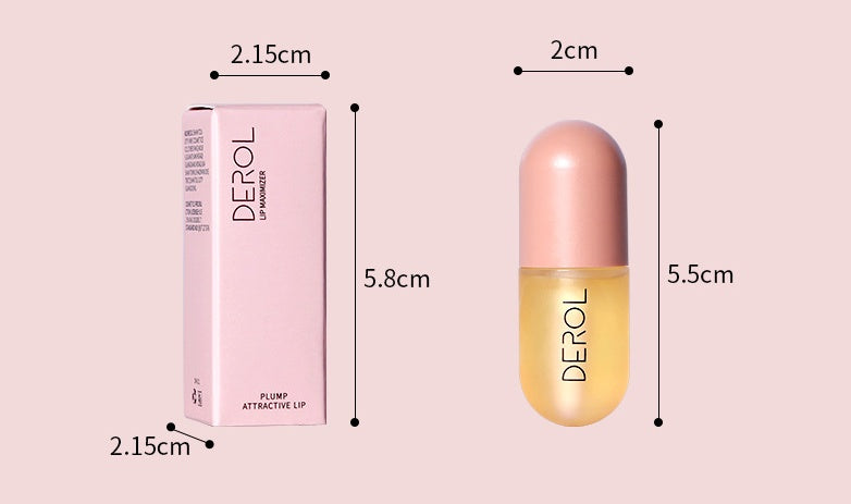 Day Night Instant Lip Volume Plumper Oil Clear Cosmetic