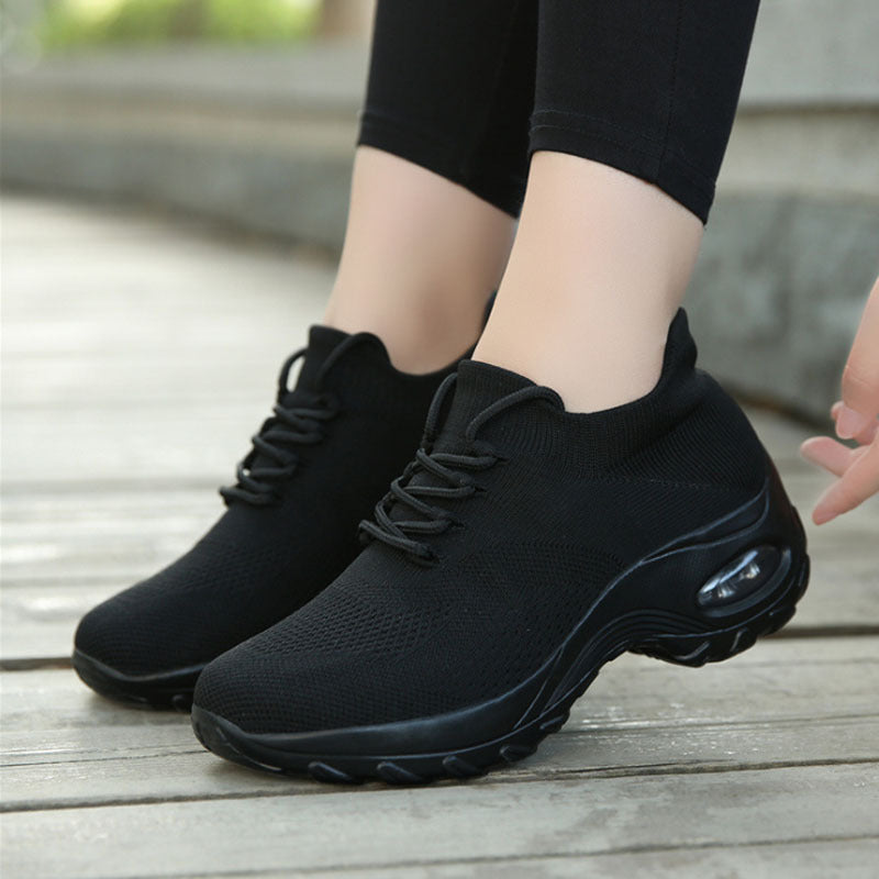Women's Sports flying knit socks shoes