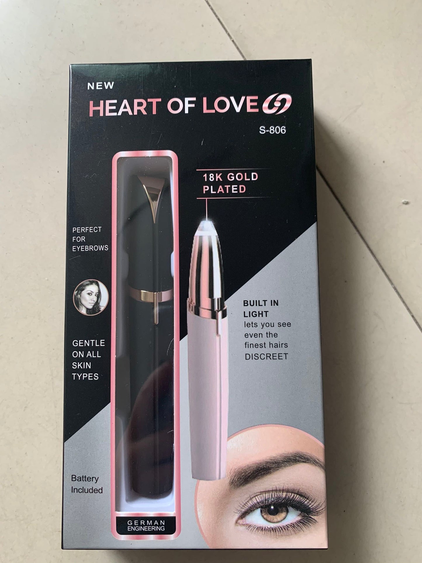 Flawless Brows Electric Eyebrow Remover/Trimmer