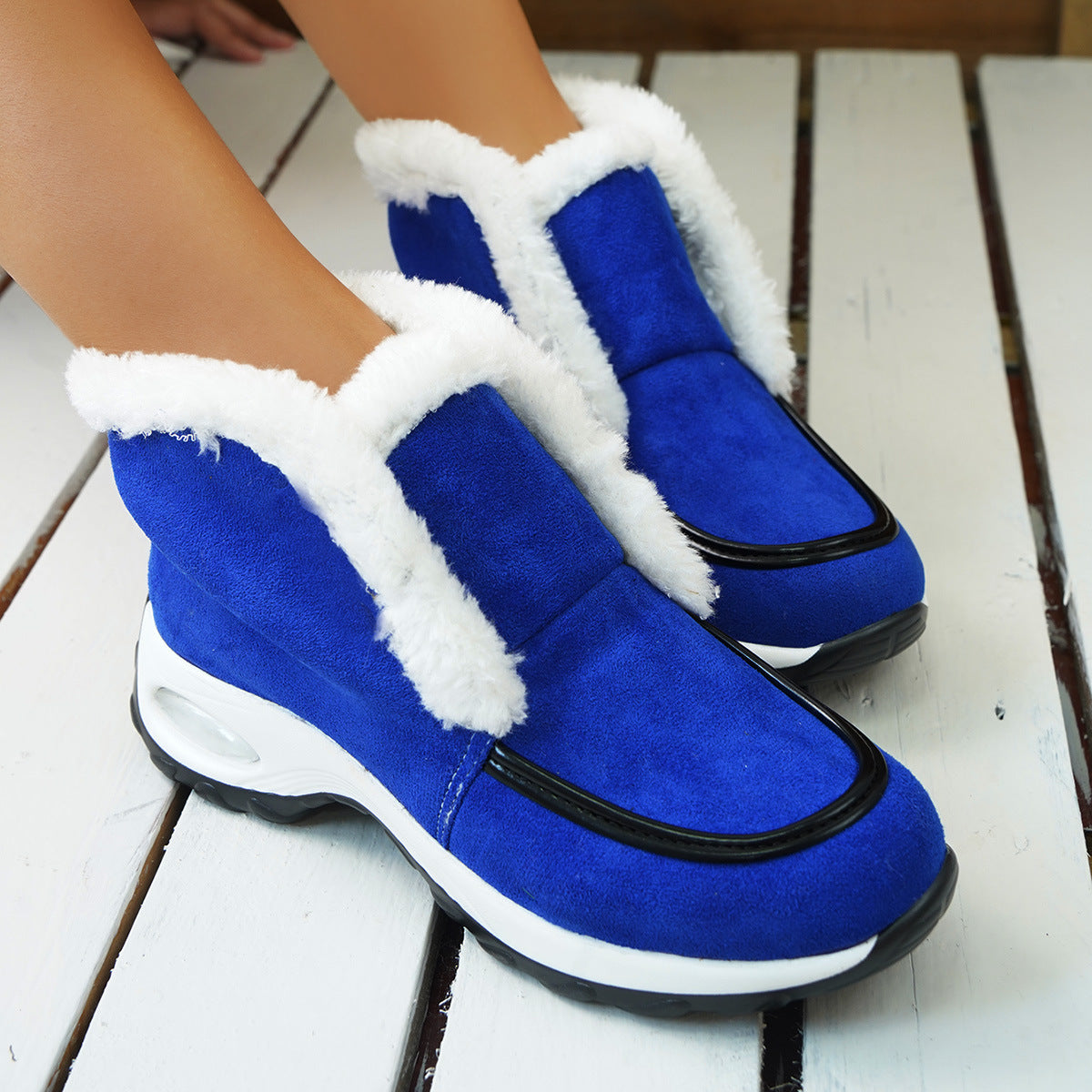 Women's Air-cushion Sole Fashion Snow Boots