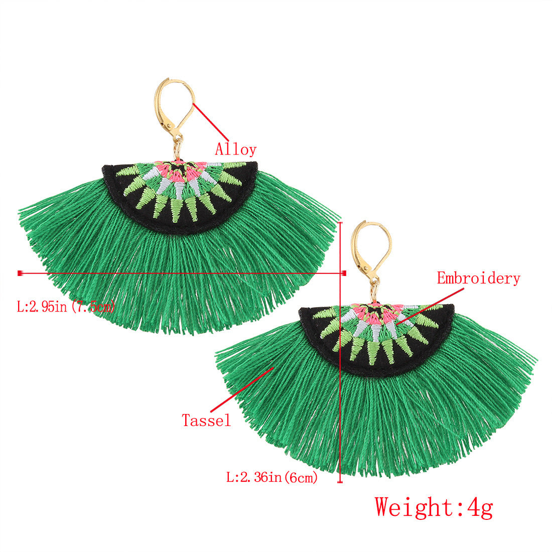 Bohemian Fringe Earrings