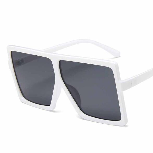 Square Oversized Women's Sunglasses Brand Designer