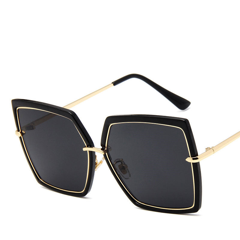 Reflective Metal Retro Sunglasses