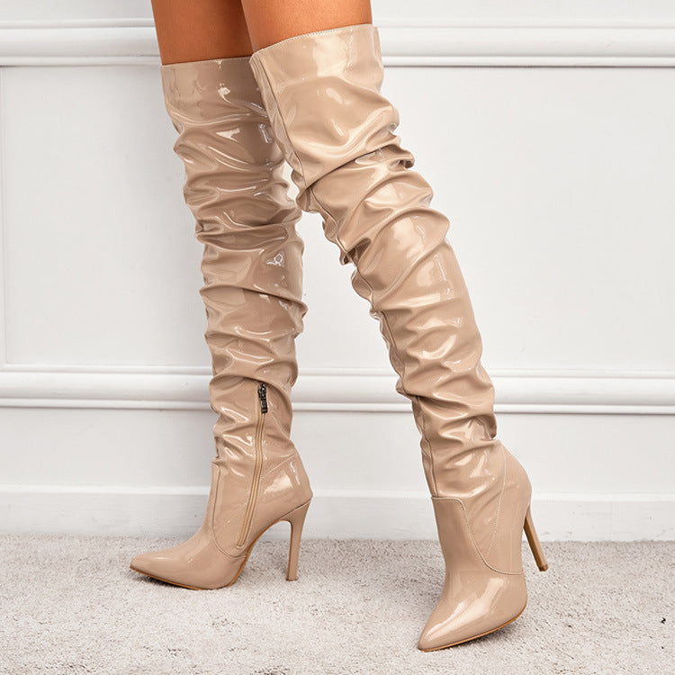 Women Fashion Super High Heel Party Boots