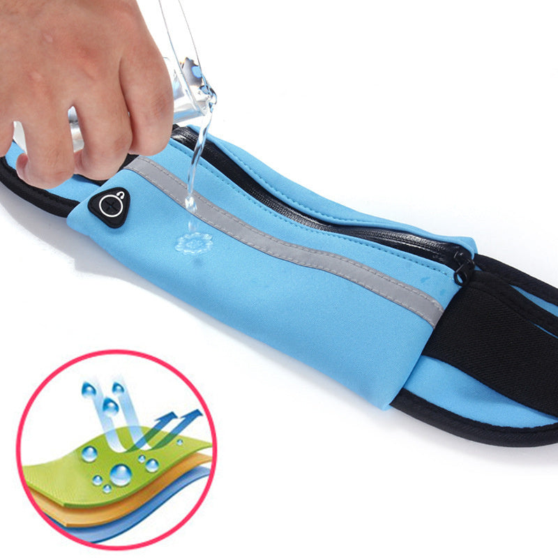 Fitness Waist Bag With Pocket Slim Running Jogging Belt Fanny Pack
