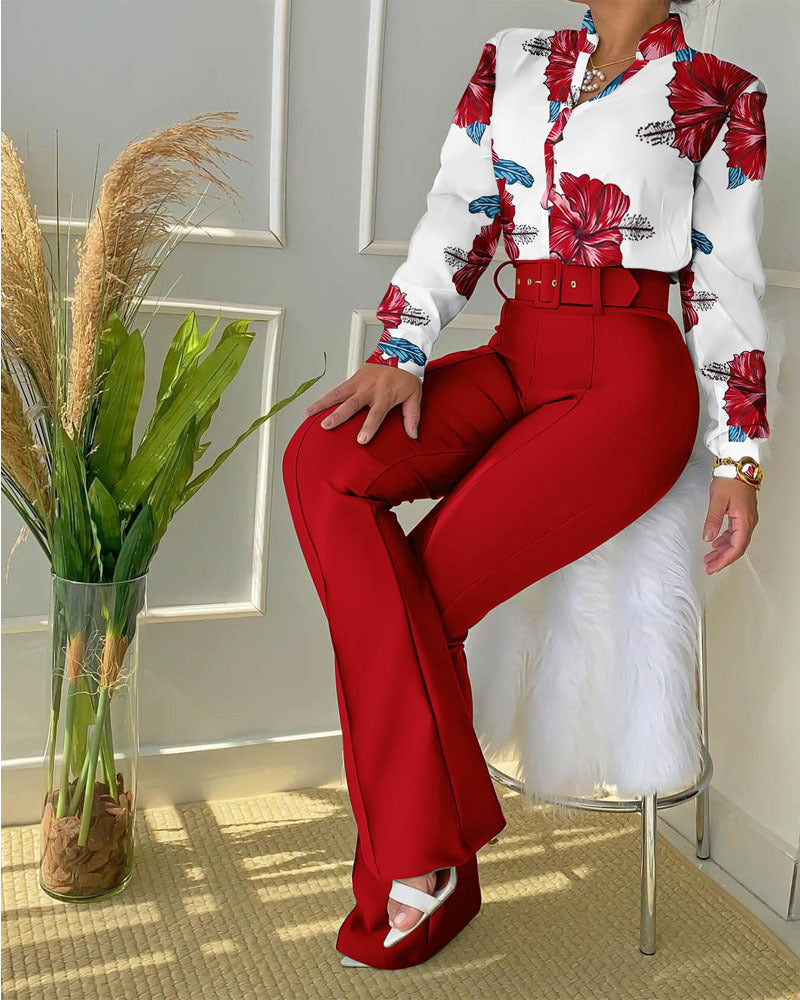 Fashion Printing New Casual Suits For Women