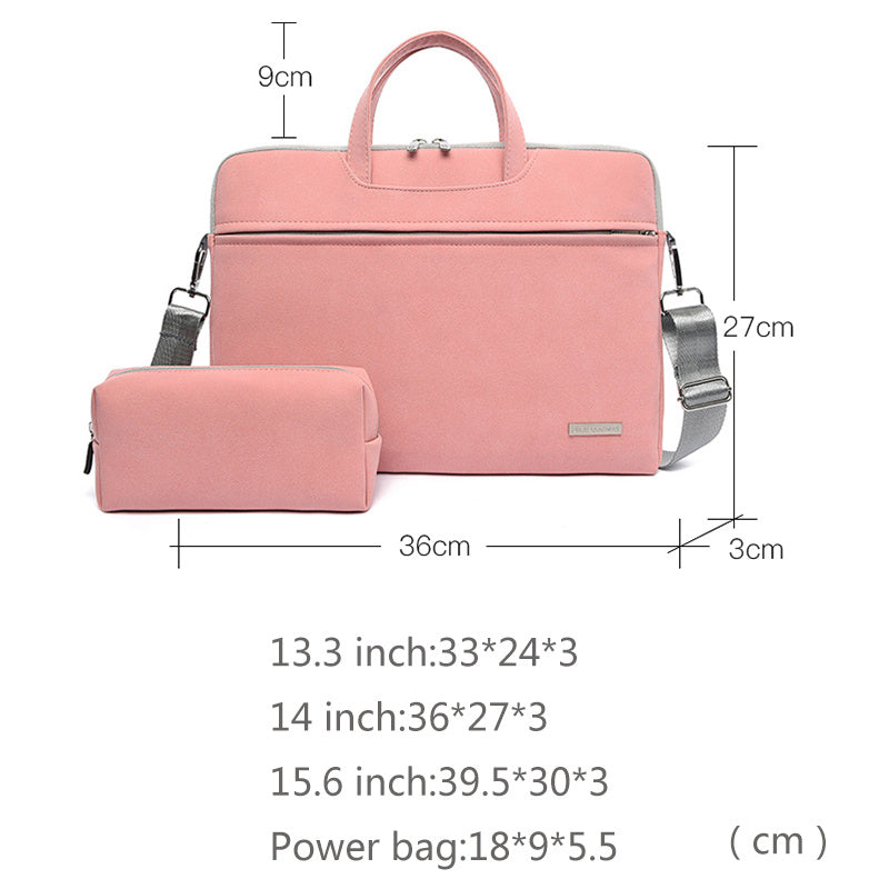 PU Leather Women Laptop And Notebook Carrying Case