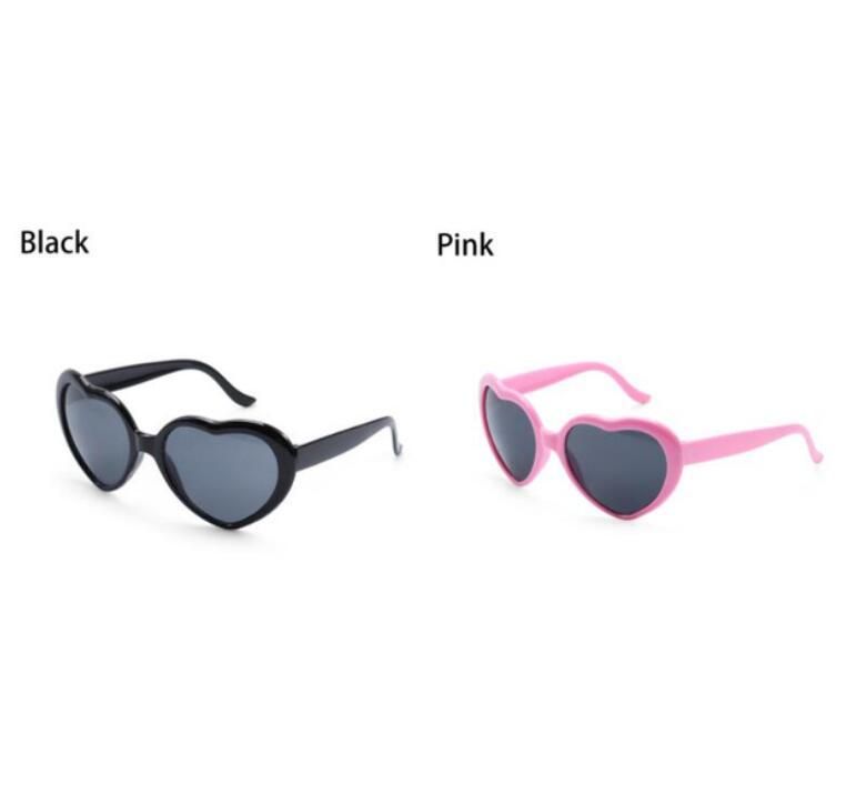 Heart-shaped Lights Become Love Special Effects Sunglasses