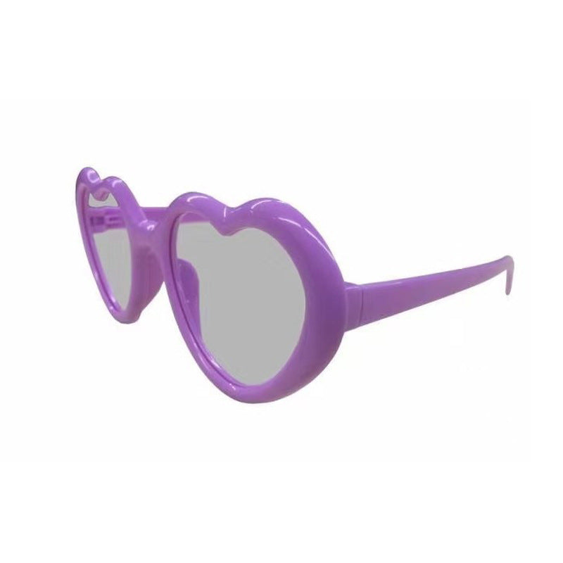 Heart-shaped Lights Become Love Special Effects Sunglasses