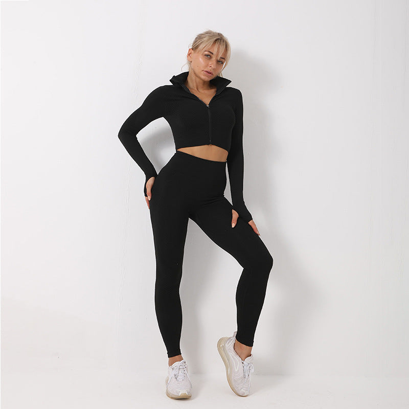 3PCS Seamless Yoga Sport Set