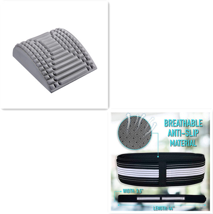 Back and Neck Pillow Lumbar Support For Herniated Disc Pain Relief