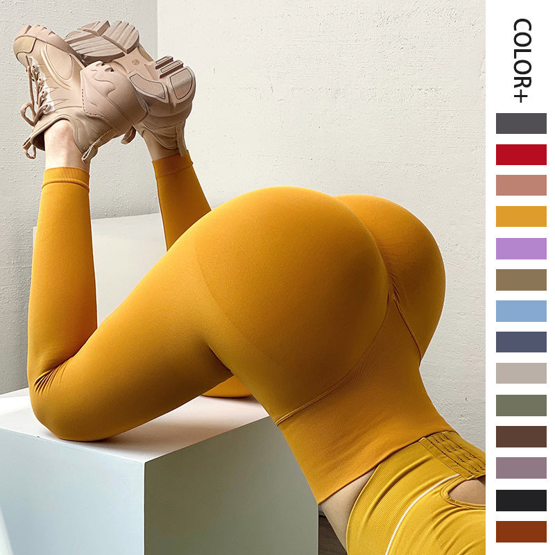 Hip Lifting Leggings Tummy Control Gym Yoga Pants
