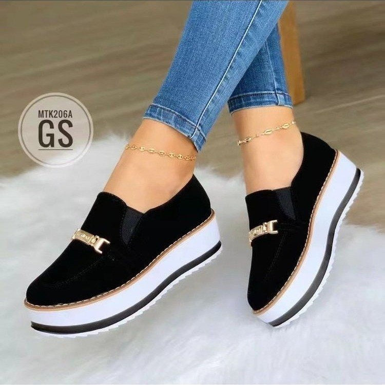 Slip On Flat Sneakers For Women
