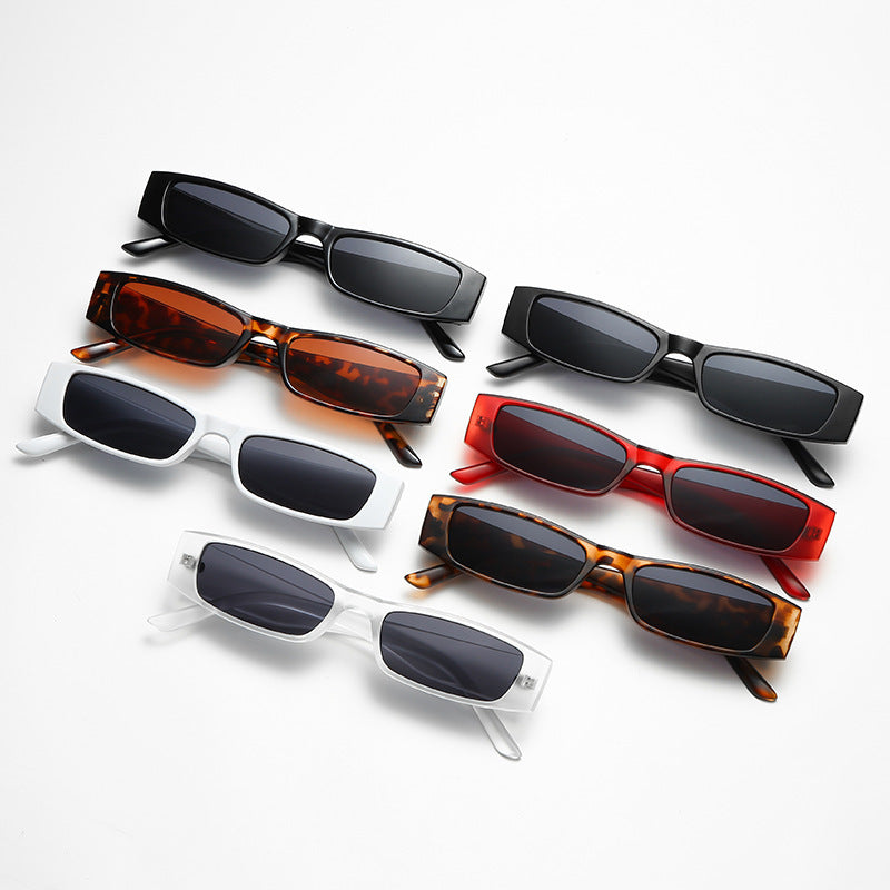 European And American Retro Women's Small Frame Square Sunglasses