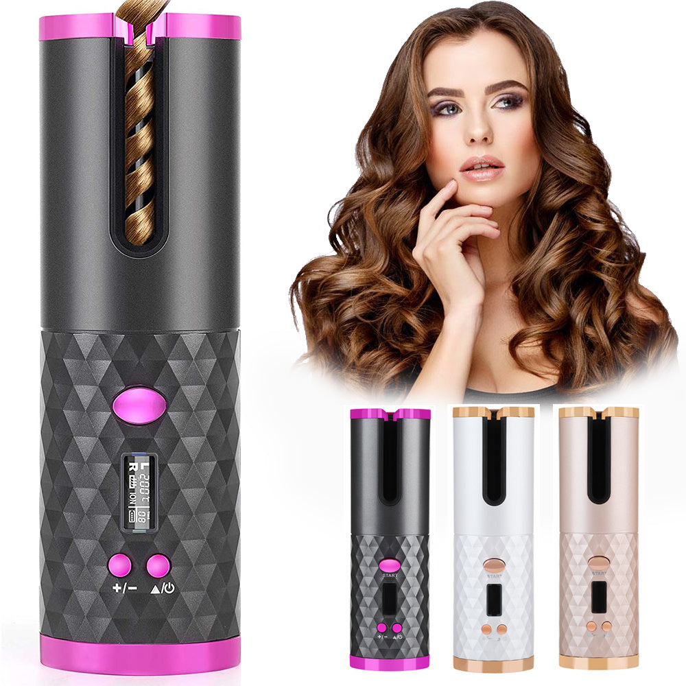 Rechargeable USB Automatic Portable Hair Curler