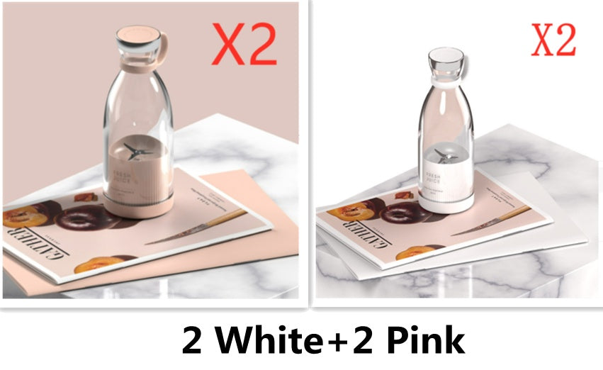 Portable USB Rechargeable 350ML Electric Juicer Blender Mixer