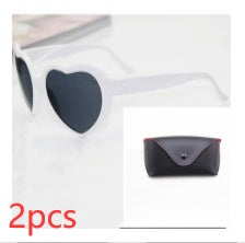Heart-shaped Lights Become Love Special Effects Sunglasses