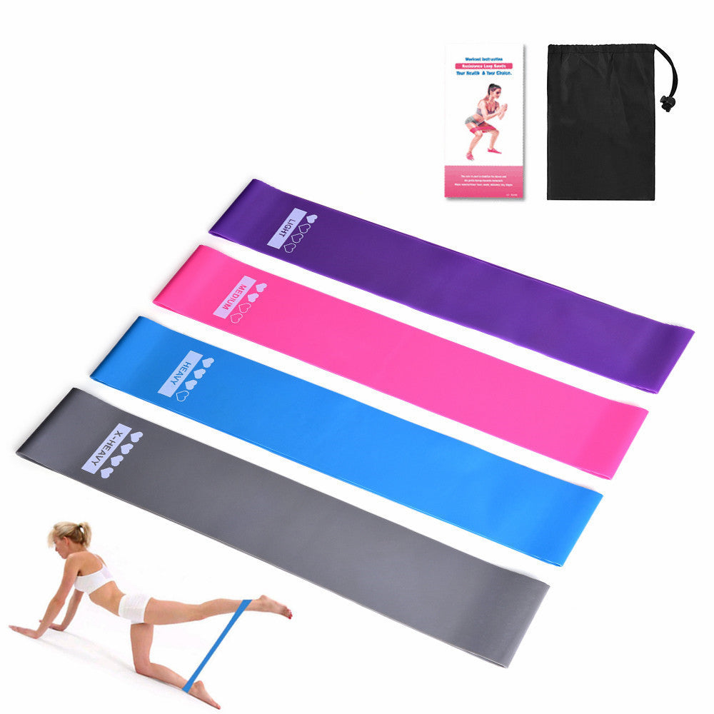 Resistance Sealing Elastic Booty Sport Bodybuilding Rubber Band For Gym
