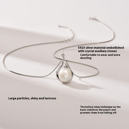S925 Silver Natural Freshwater Luxury Pearl Necklace - 16th Avenue
