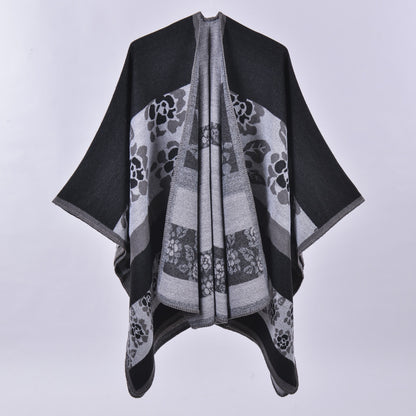Fashion Autumn And Winter Versatile Lattice Ladies Travel Shawl Scarf