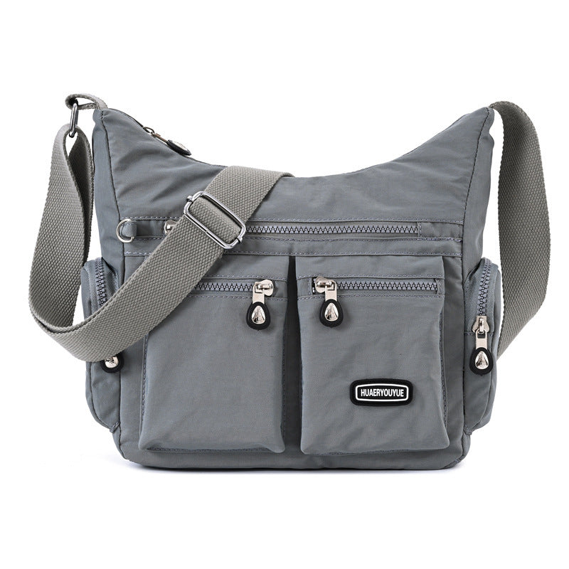 Women Shoulder Multiple Pockets Waterproof Crossbody Bag