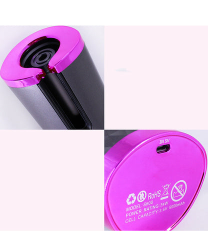 Rechargeable USB Automatic Portable Hair Curler - 16th Avenue