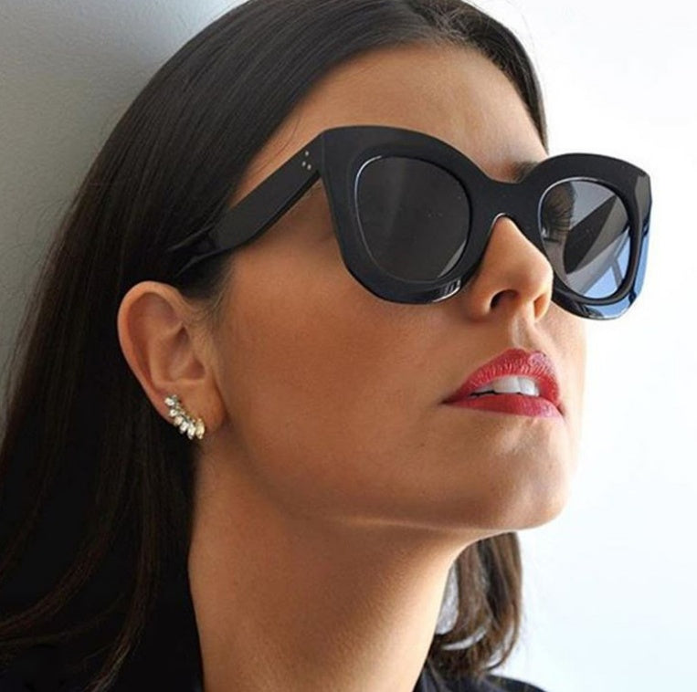 Fashion Cat Eye Vintage Gradient Sunglasses