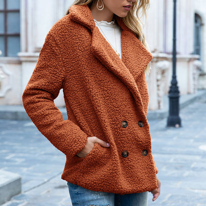 Loose Lapel Fall Winter Cardigan Jacket Outwear For Women - 16th Avenue