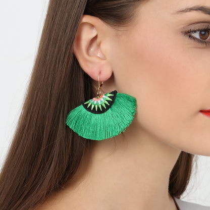 Bohemian Fringe Earrings - 16th Avenue