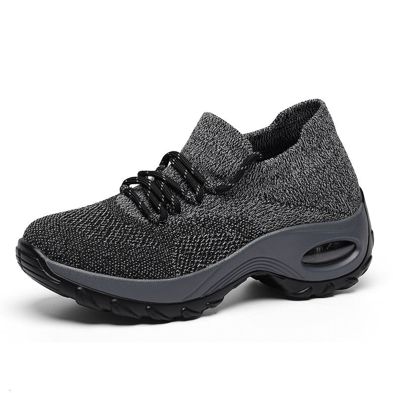 Women's Sports flying knit socks shoes